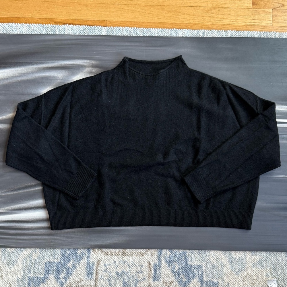 Pilcro Alani Cashmere Mock-Neck Sweater, NWOT